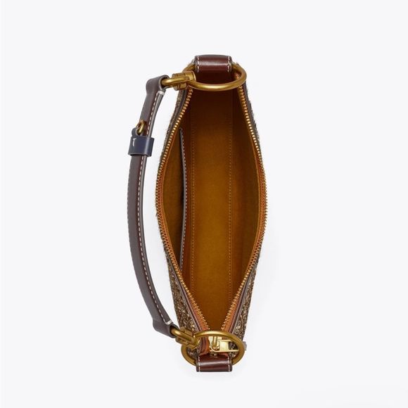 Tory Burch Tan and Gold Hobo Bag - Picture 3 of 16